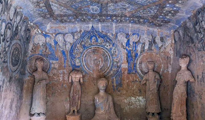 蘭州 炳霊寺石窟