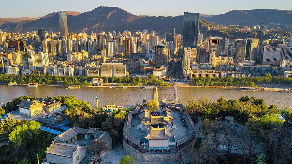 蘭州　白塔山公園