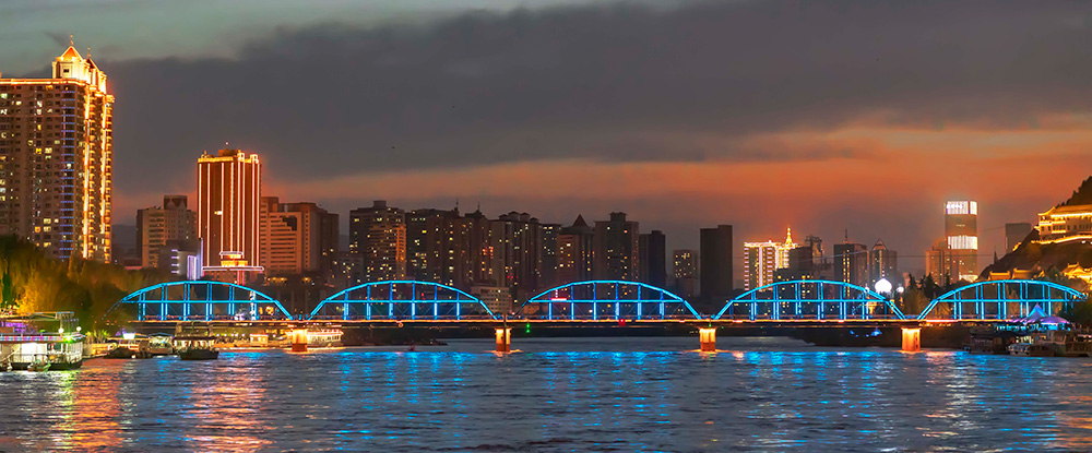 蘭州　黄河鉄橋