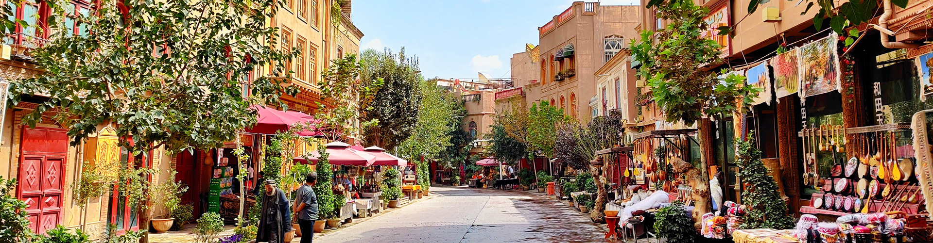 新彊カシュガル　カシュガル旧市街（喀什古城）