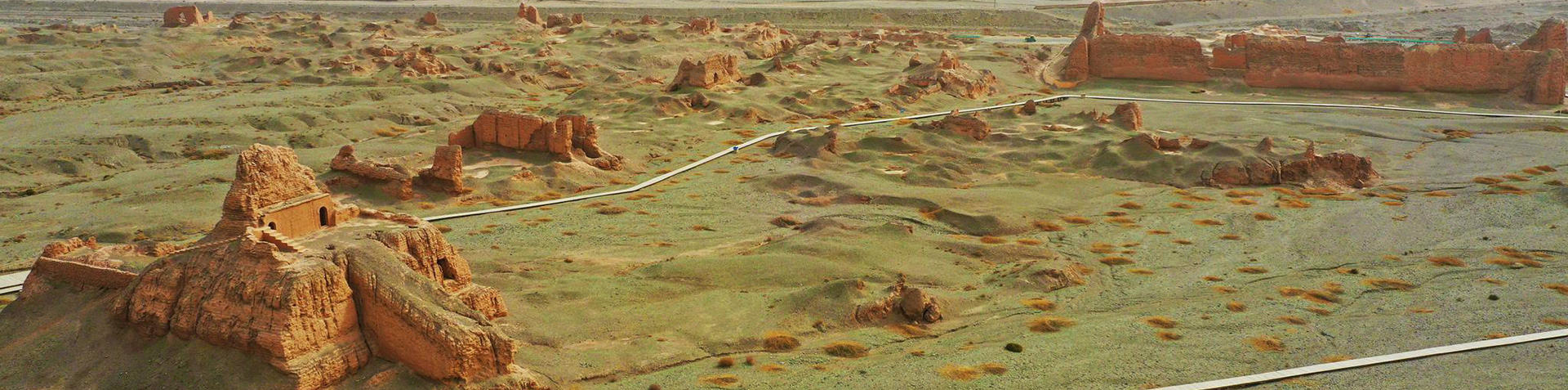 新彊クチャ　スバシ仏寺遺跡