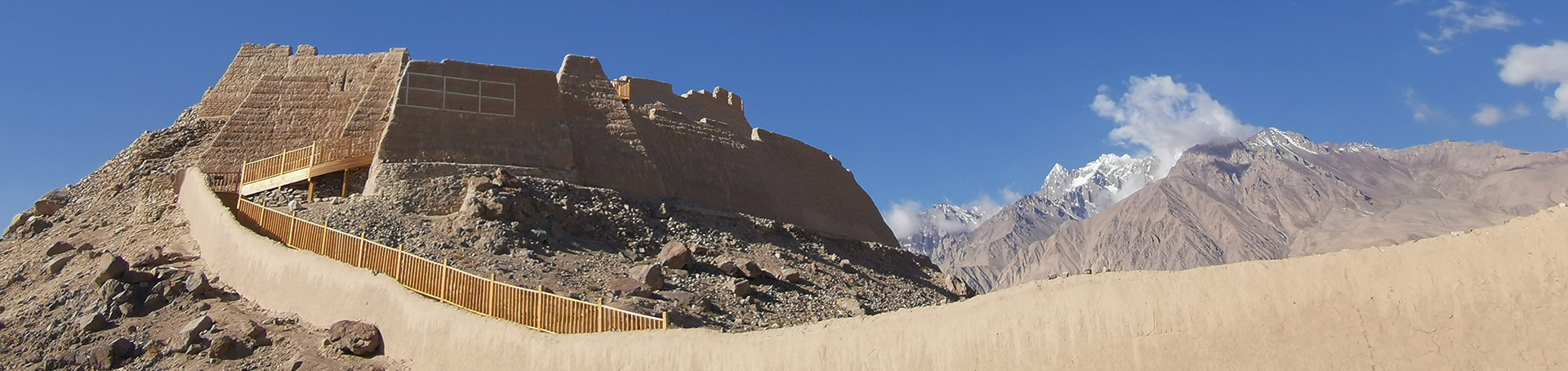 新彊カシュガル　石頭城古城遺跡
