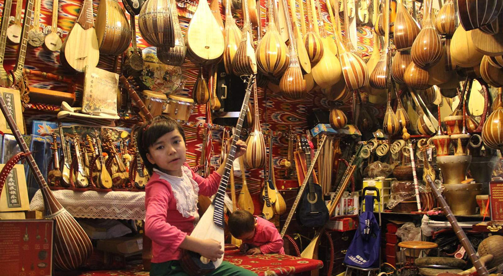 新彊ウルムチ　二道橋国際バザール