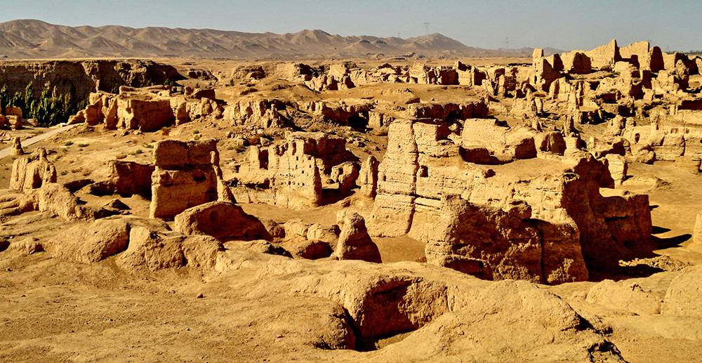 新彊トルファン　交河古城
