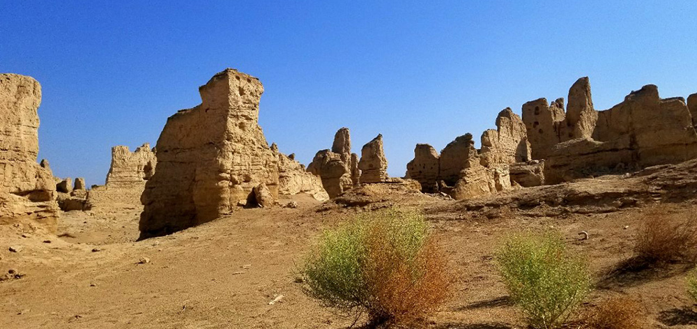 新彊トルファン　交河古城
