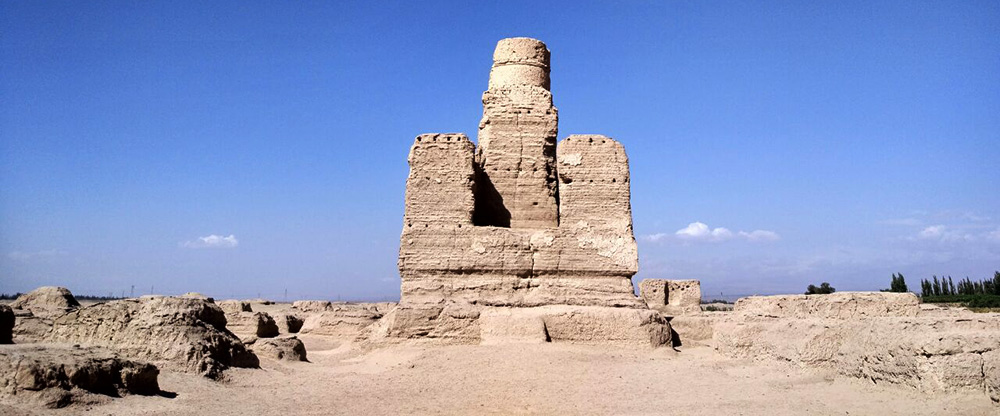 新彊トルファン　交河古城