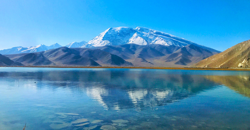 新彊カシュガル カラクリ湖