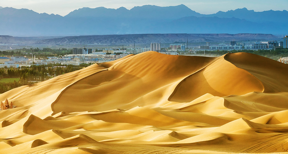 新彊トルファン　クムタグ砂漠