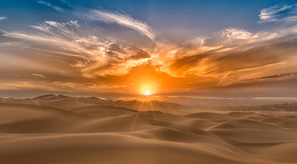 新彊トルファン　クムタグ砂漠