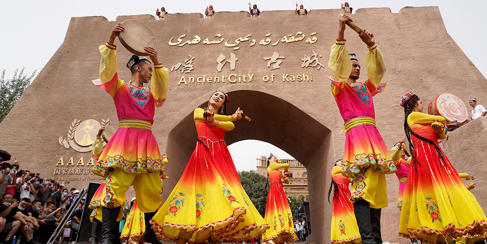 新彊カシュガル　カシュガル旧市街（喀什古城）