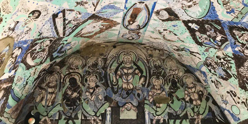 新彊クチャ　キジル千仏洞