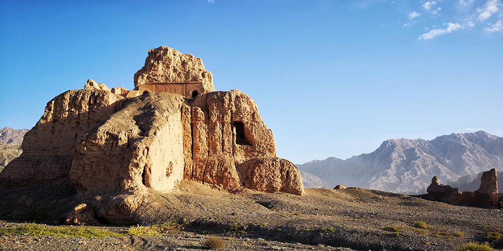 新彊クチャ スバシ仏寺遺跡