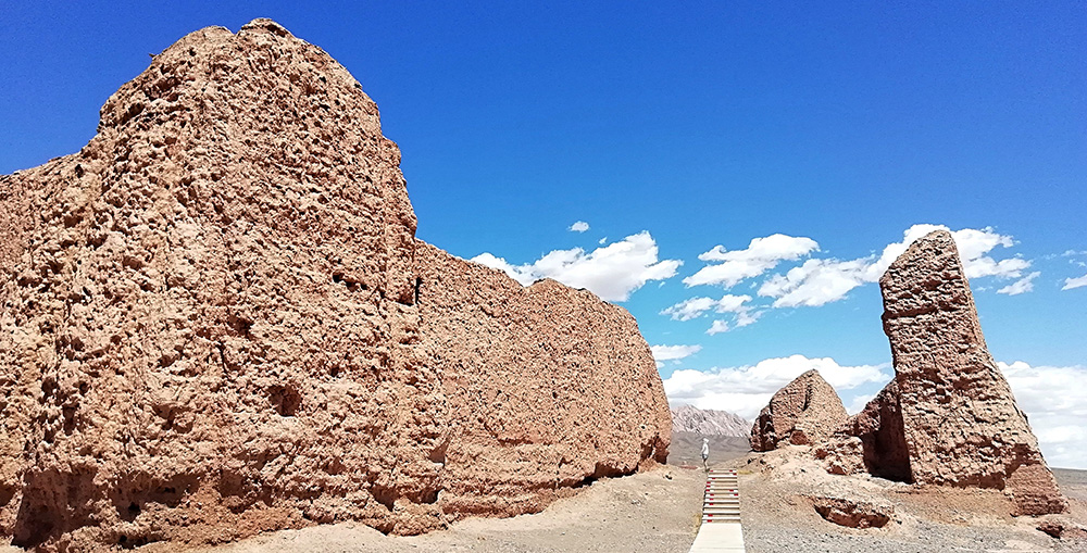 新彊クチャ スバシ仏寺遺跡