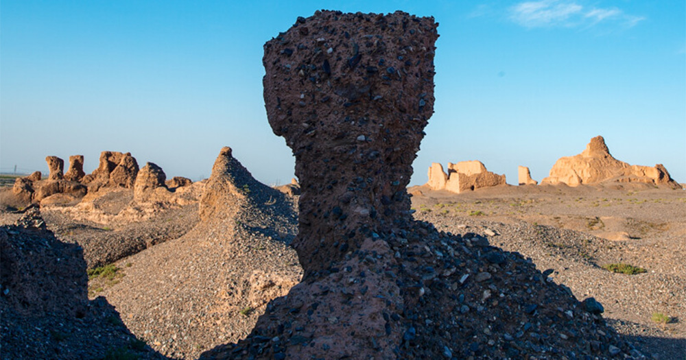 新彊クチャ スバシ仏寺遺跡