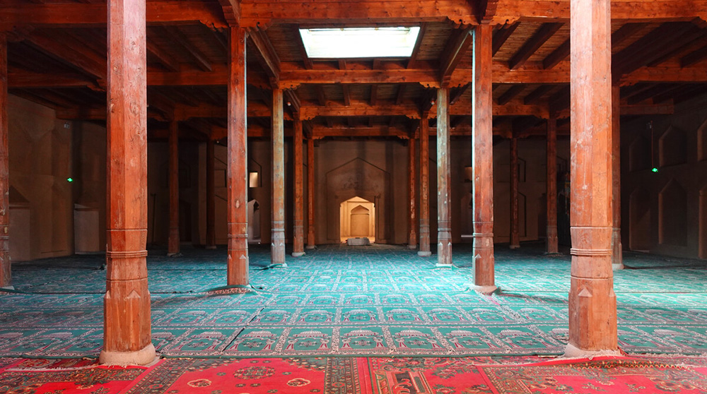 新彊トルファン　蘇公塔