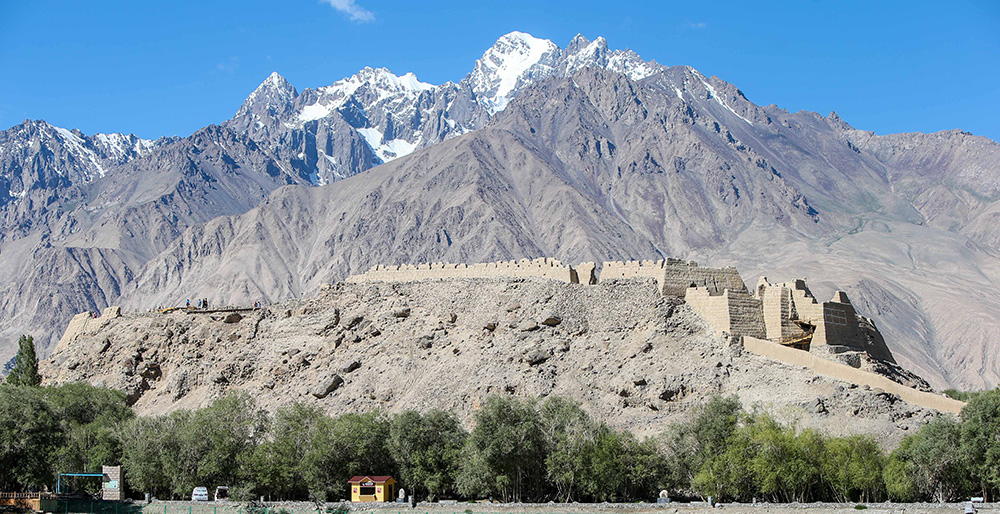 新彊カシュガル　石頭城古城遺跡