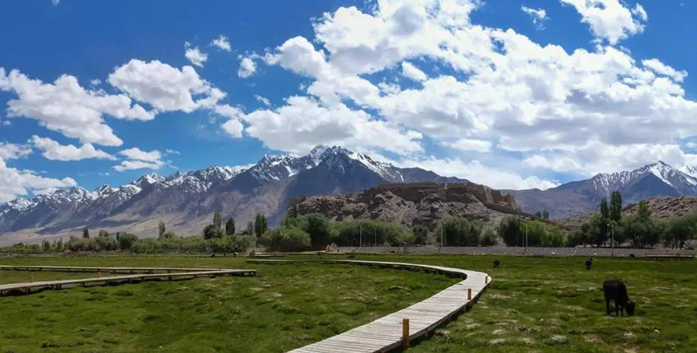 新彊カシュガル　石頭城古城遺跡