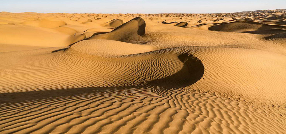 新彊　タクラマカン砂漠