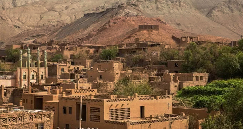 新彊トルファン　吐峪溝