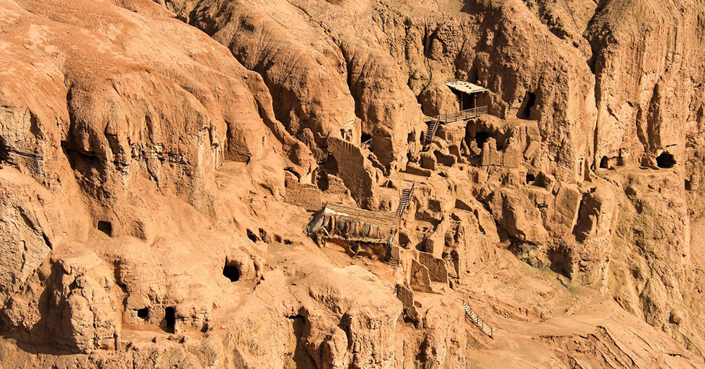 新彊トルファン　吐峪溝