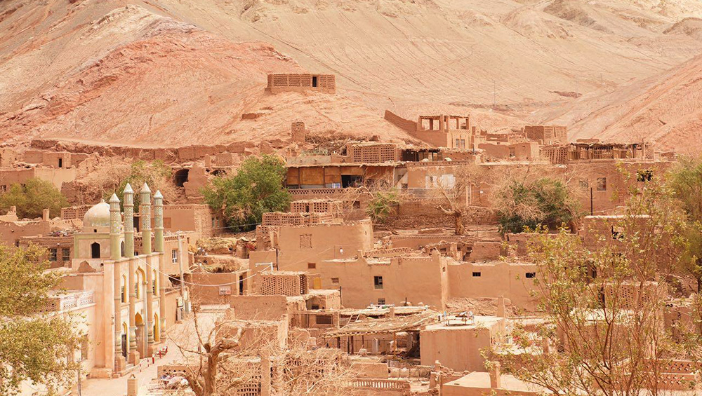 新彊トルファン　吐峪溝