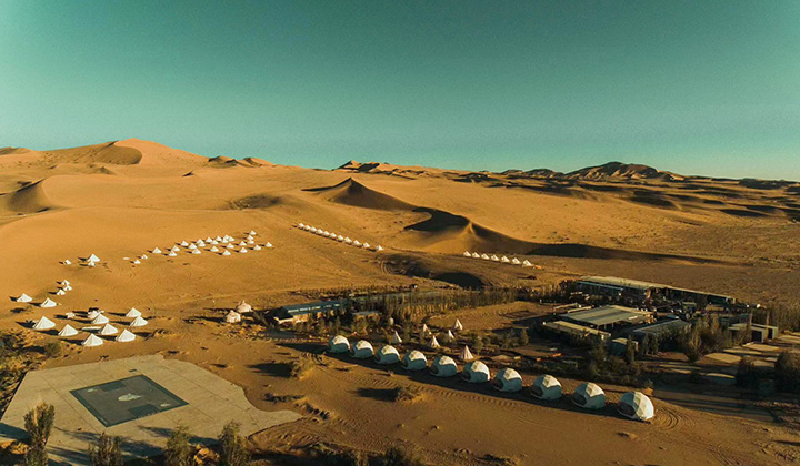 敦煌砂漠キャンプ