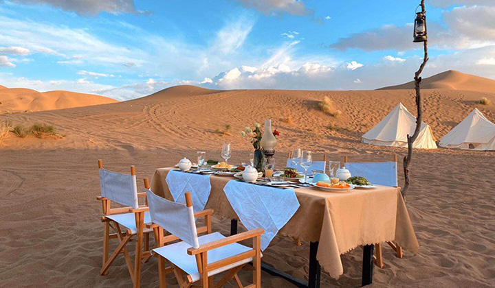 敦煌砂漠キャンプ