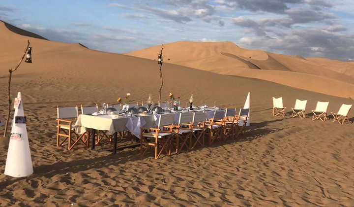 敦煌砂漠キャンプ