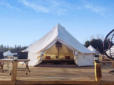 敦煌　砂漠キャンプ