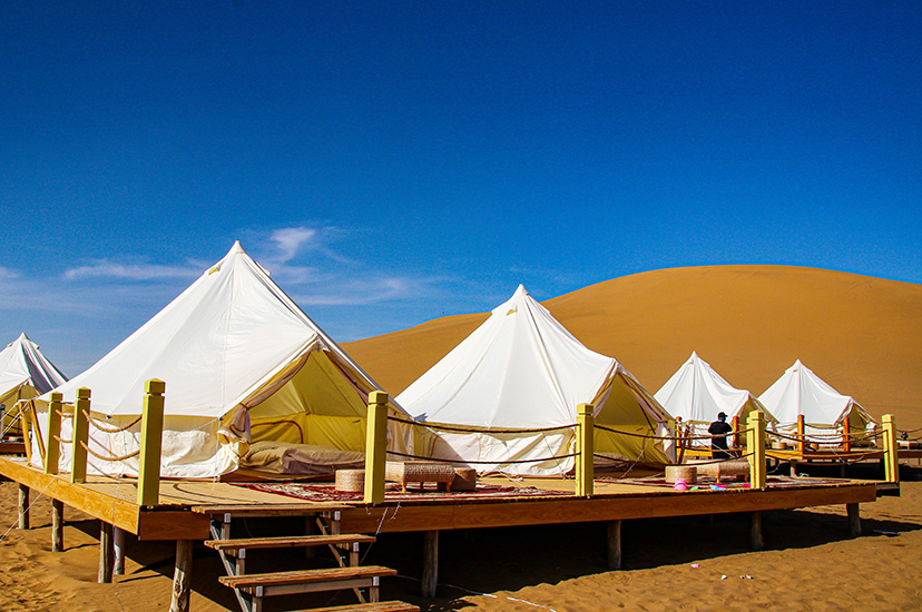 敦煌砂漠キャンプ体験ツアー