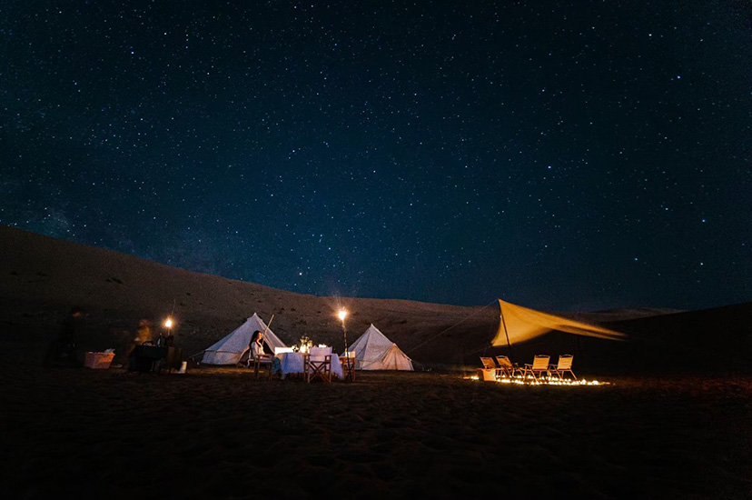 敦煌砂漠キャンプ体験ツアー