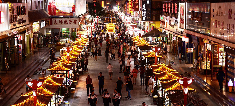 敦煌沙州市場（敦煌夜市）